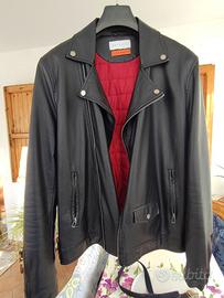 Giubbotto in pelle nero