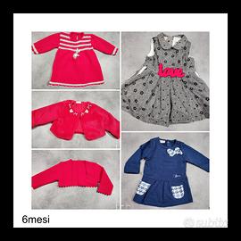 Abbigliamento neonata (vestiti e coprispalle)