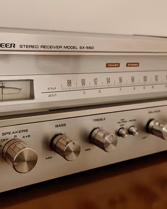 Sintoamplificatore PIONEER SX 550 vintage 