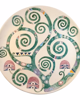 piatto tipo Klimt
