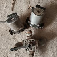 pompa impianto,pompa ricircolo e valvola miscela