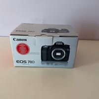 Canon eos70d con accessori