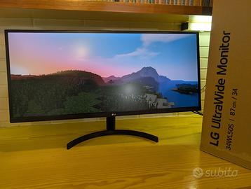 LG UltraWide 34 Flat, 1080, 75hz