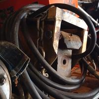 Carica presse idraulico fieno rimorchio o camion