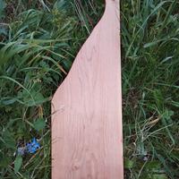 Tagliere legno massello rustico 54 x 18 x 2 cm 