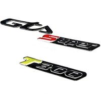 VESPA GTS 300 TARGHETTA LATERALE T 300 SCRITTA COF