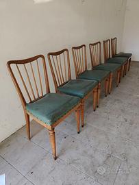 Sedie vintage anni 50