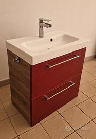 Lavabo con Mobile da bagno sospeso
