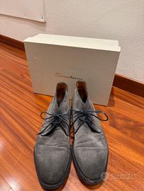 Scarponcini scamosciati in pelle - 42