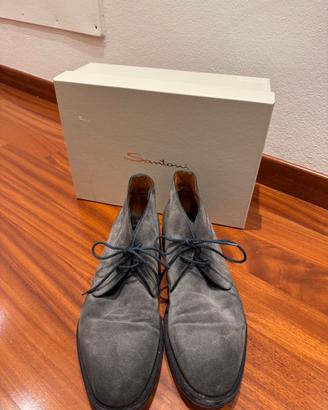 Scarponcini scamosciati in pelle - 42