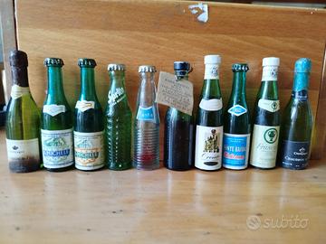 bottigliette mignon alcolici e non alcolici