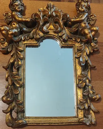 Specchiera Vintage Barocco Fiorentino 