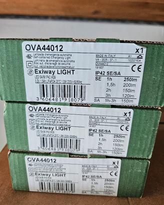 lampade di emergenza 