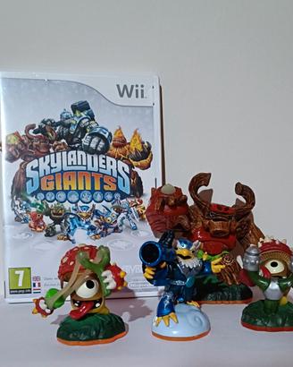 Skylanders disco Giants + quattro personaggi