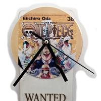 MANGA ONE PIECE - OROLOGIO VERTICALE LEGNO