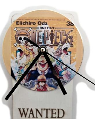 MANGA ONE PIECE - OROLOGIO VERTICALE LEGNO
