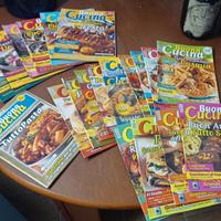 N. 20 RIVISTE CUCINA "LA BUONA CUCINA" ANNI 2001/3