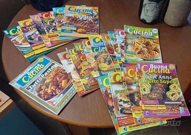 N. 20 RIVISTE CUCINA "LA BUONA CUCINA" ANNI 2001/3