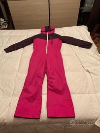 Tuta sci ragazza 12 anni nuova messa una volta