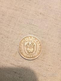 moneta da 5 cent. del panama