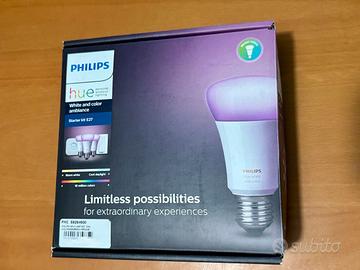 Philips Hue Color Starter Kit +  telecomando