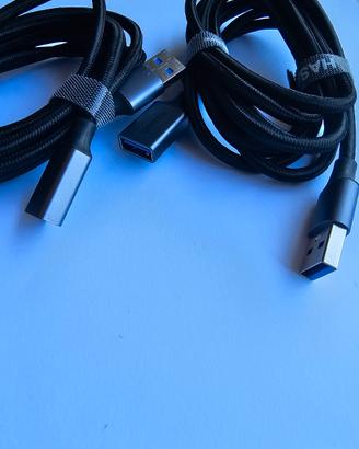 2 prolunghe USB 3.0 UGREEN 2 metri