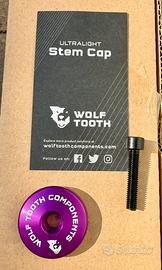 Tappo attacco manubrio WOLF TOOTH viola