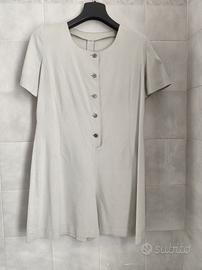 vestito pantalone corto puro cotone carta da zucch