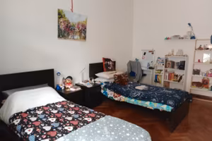 Posti letto in ampia camera doppia