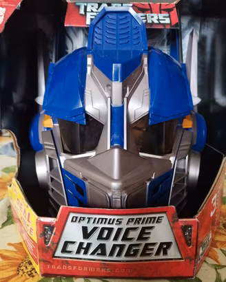 trans formers voice changer- casco originale 