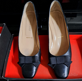 Scarpe "Bruno Magli" capretto nero mis.37.5