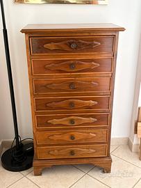 Cassettiera settimanale in legno – 7 cassetti