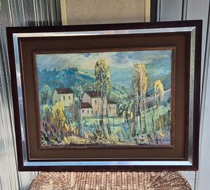 Quadro paesaggio - Aldo Oppici - Olio su tela