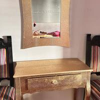 consolle toiletta specchio