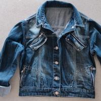 Giacca jeans bambina