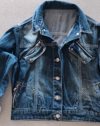 Giacca jeans bambina