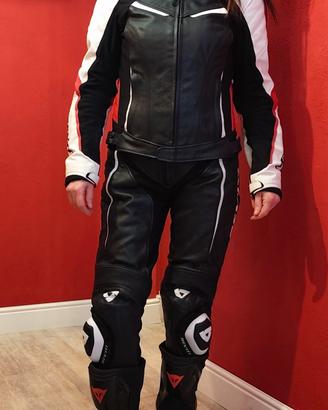 Tuta moto in pelle donna Revi't