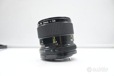 Canon FD 50mm f/3.5