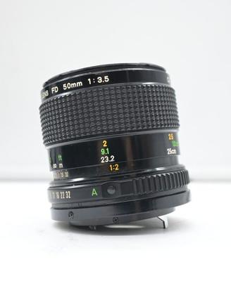 Canon FD 50mm f/3.5