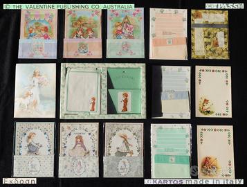CARTA da LETTERE VINTAGE 70 80 90 papel collezione