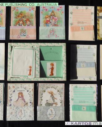 CARTA da LETTERE VINTAGE 70 80 90 papel collezione