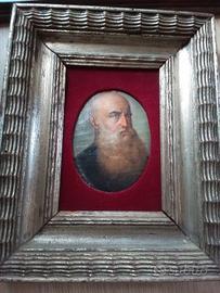 miniatura ritratto su tela