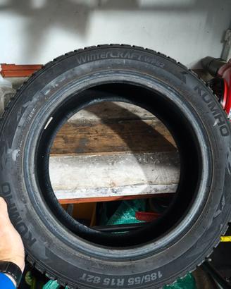 4 Gomme Invernali Kumho WinterCraft WP52 185/55 R1