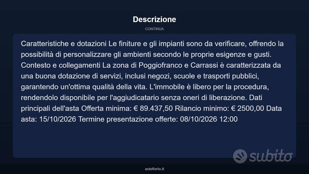 Appartamento – Bari, Poggiofranco, Municipio 2 - Vista 4