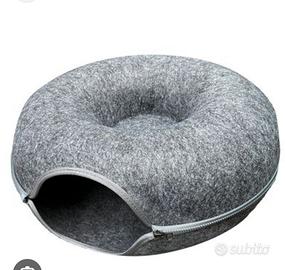 tunnel cuccia per gatto