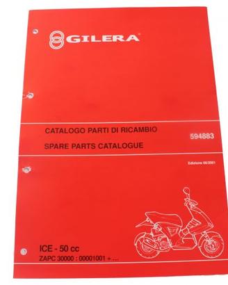 Catalogo ricambi Gilera Ice 50