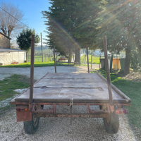 Rimorchio agricolo a 2 assi nn omologato