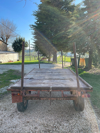 Rimorchio agricolo a 2 assi nn omologato