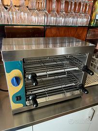 Tostapane professionale con 3 resistenze al quarzo