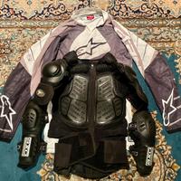 Esoscheletro Axo con maglia Alpinestar